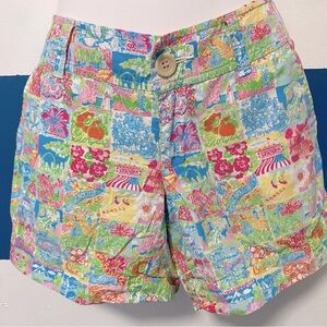 Lilly Pulitzer size 00 Lilly state of mind shorts